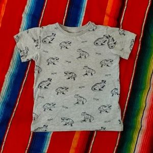 Boys skating Dino shirt